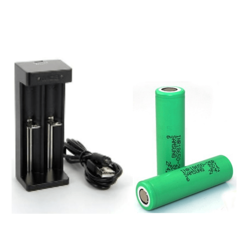 Clopinette : Chargeur Double Accu MC2 et cigarettes électroniques