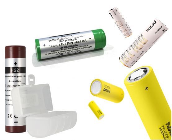 Accus E-Cigarette  Batteries Cigarette Electronique - CultureVap